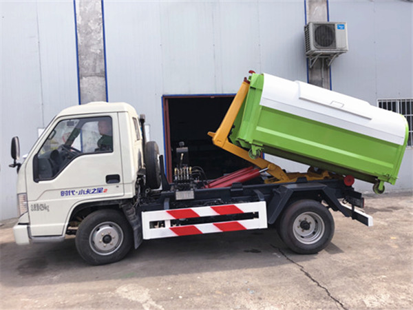 國(guó)五福田時(shí)代車廂可卸式垃圾車