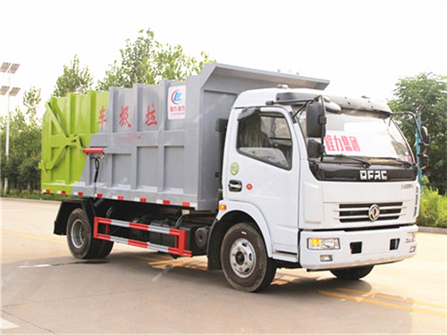 國五東風凱普特掛桶對接式垃圾車