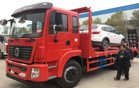 【國五】東風后八輪平板車 【國五】東風后八輪平板車