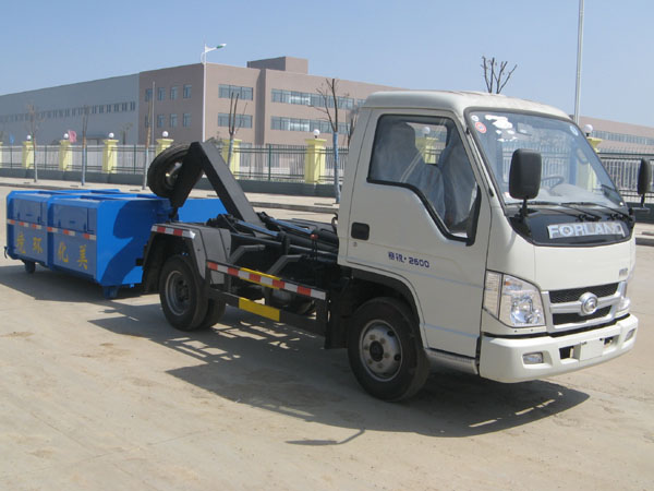 福田時(shí)代車廂可卸式垃圾車
