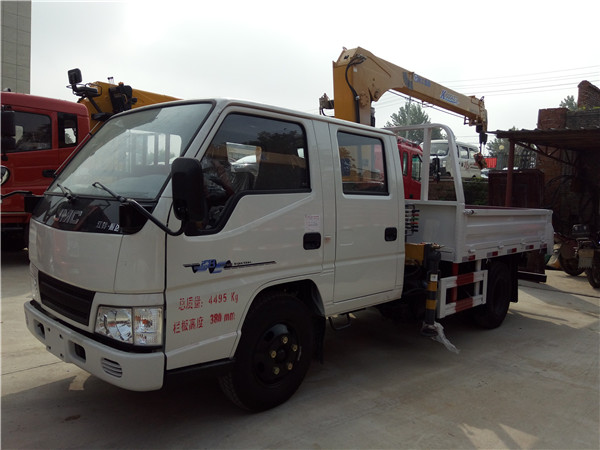 江鈴順達(dá)雙排徐工2噸隨車吊