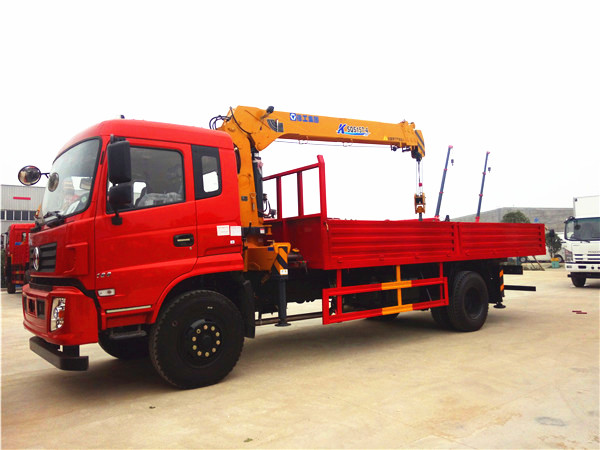 國五東風徐工6.3噸隨車吊