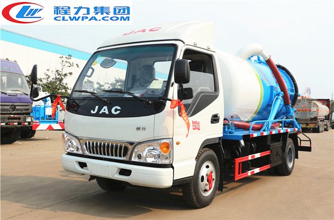 江淮康玲5方吸污車