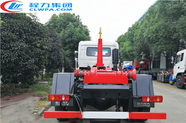 國五東風(fēng)天錦車廂可卸式垃圾車