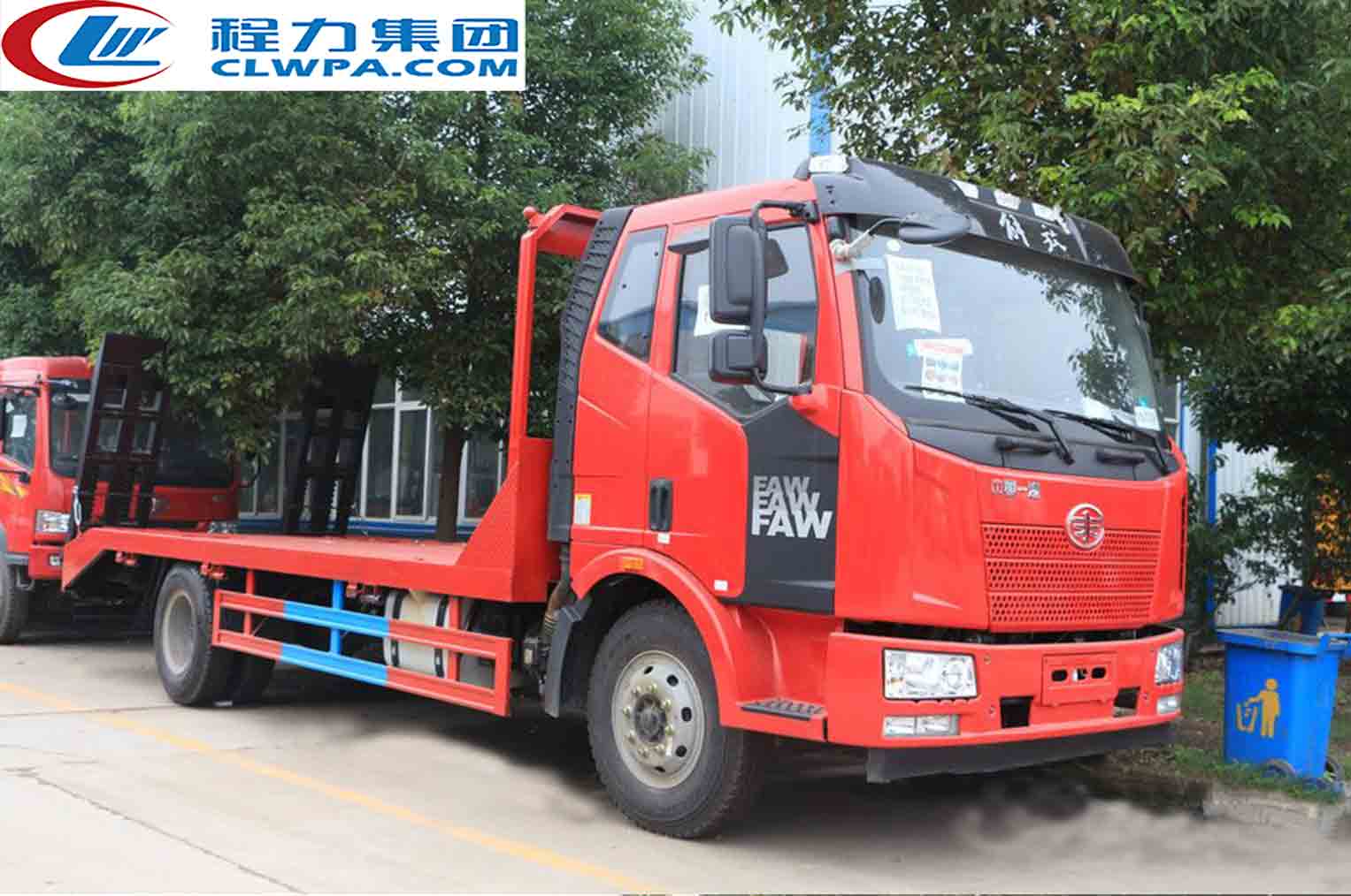 【國(guó)五】解放J6單橋平板車