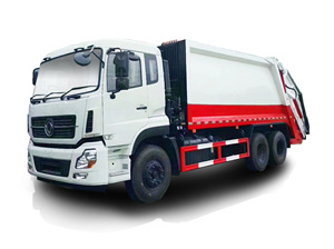 國(guó)五東風(fēng)天龍后雙橋壓縮式垃圾車