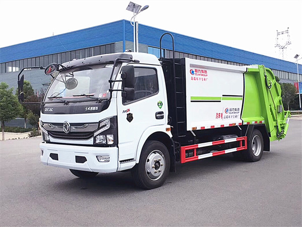 國(guó)六東風(fēng)凱普特K7壓縮垃圾車