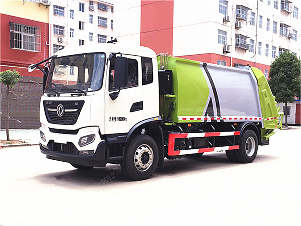 國(guó)六東風(fēng)天錦壓縮垃圾車