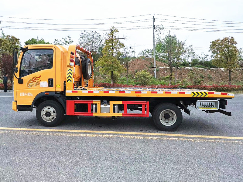重汽豪曼一拖二藍牌清障車 重汽豪曼一拖二藍牌清障車