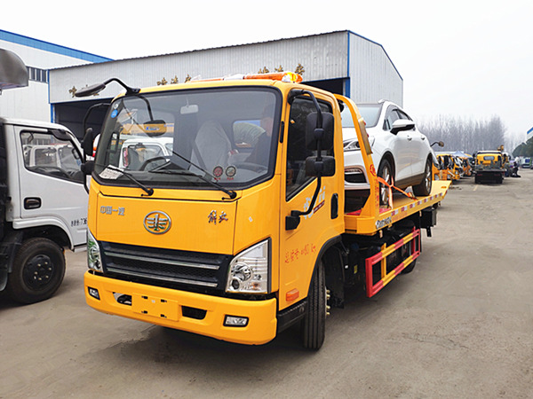 解放虎VN藍(lán)牌一拖二清障車(chē)